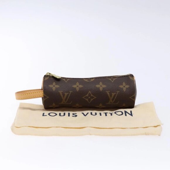 LOUIS VUITTON Monogram Etui 3 Ball de Golf Pouch - Picture 15 of 15